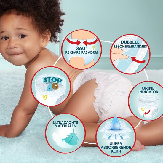 Pampers - Premium Protection Pants - Maat 7 - Maandbox - 123 stuks - 1 Pampers - Premium Protection Pants - Maat 7 - Maandbox - 123 stuks - 1