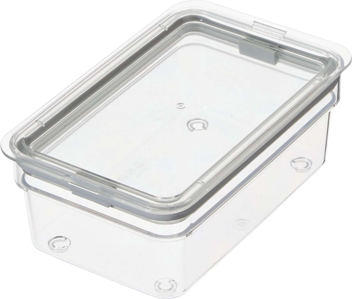 iDesign - ID Fresh Vershoudbak Laag Medium - Kunststof - Transparant