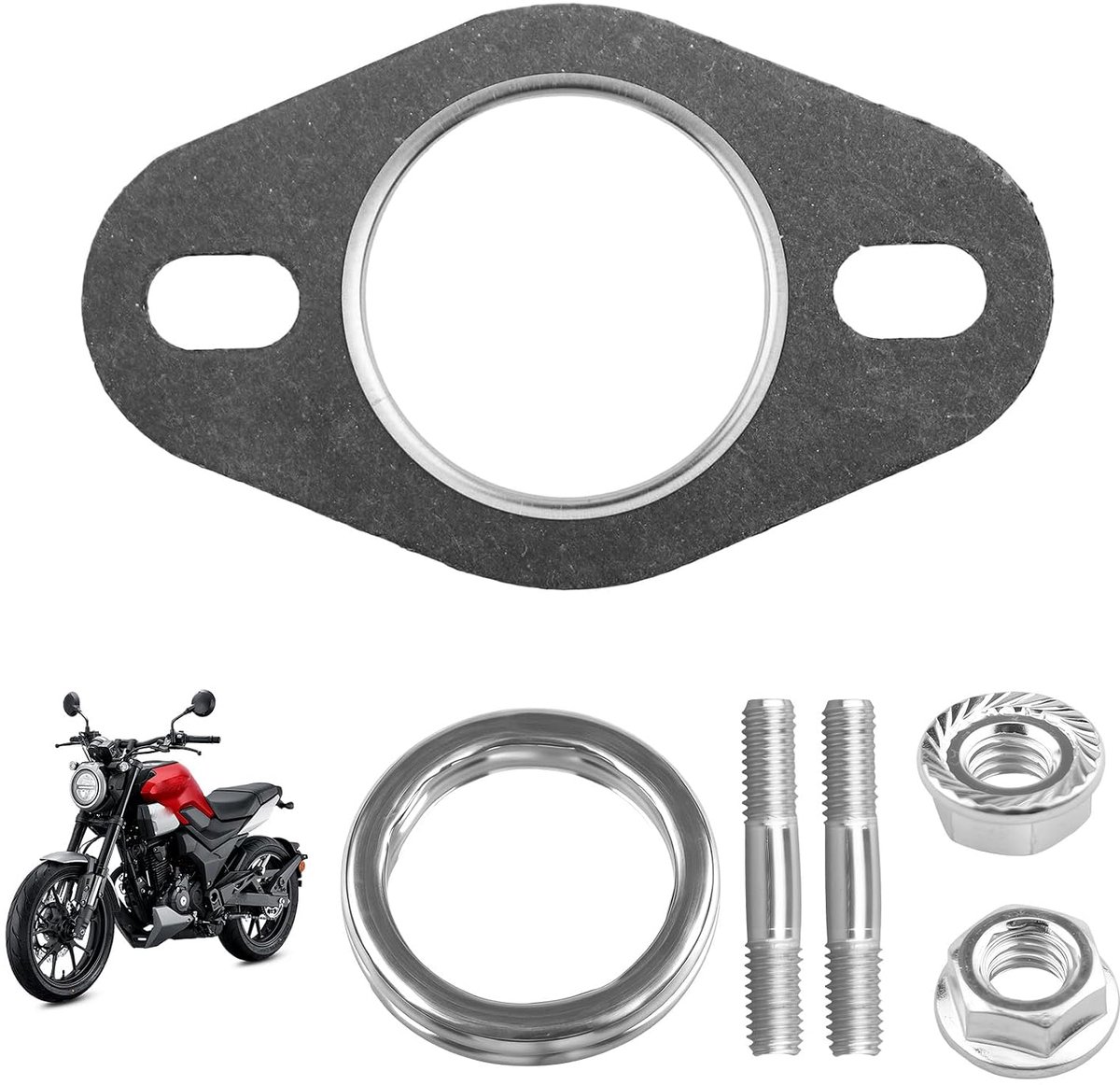 6 stuks voor scooter 50cc 2T spruitstuk afdichting