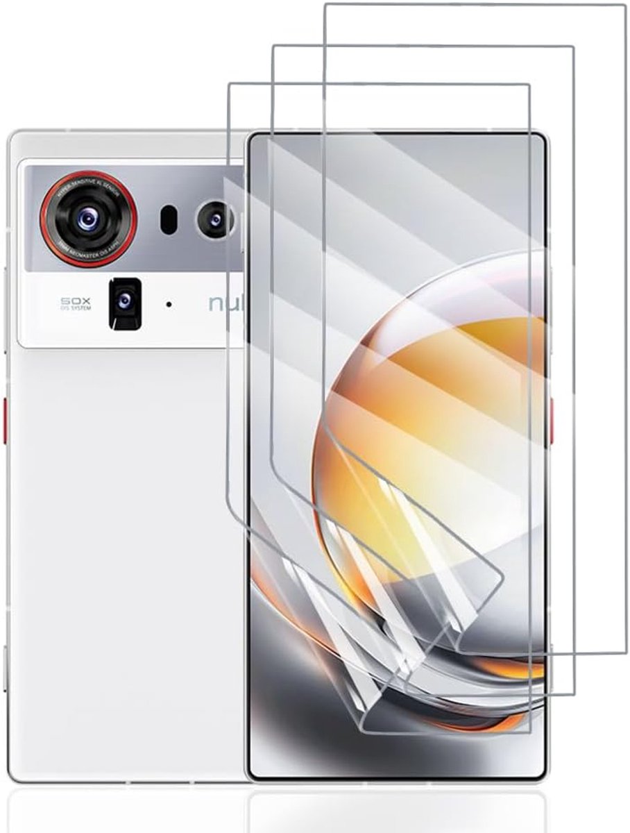 Folie voor ZTE nubia Z80 Ultra, 3 stuks TPU Displaybeschermfolie HD Transparant Zachte Beschermfolie (Niet Gehard Glas)