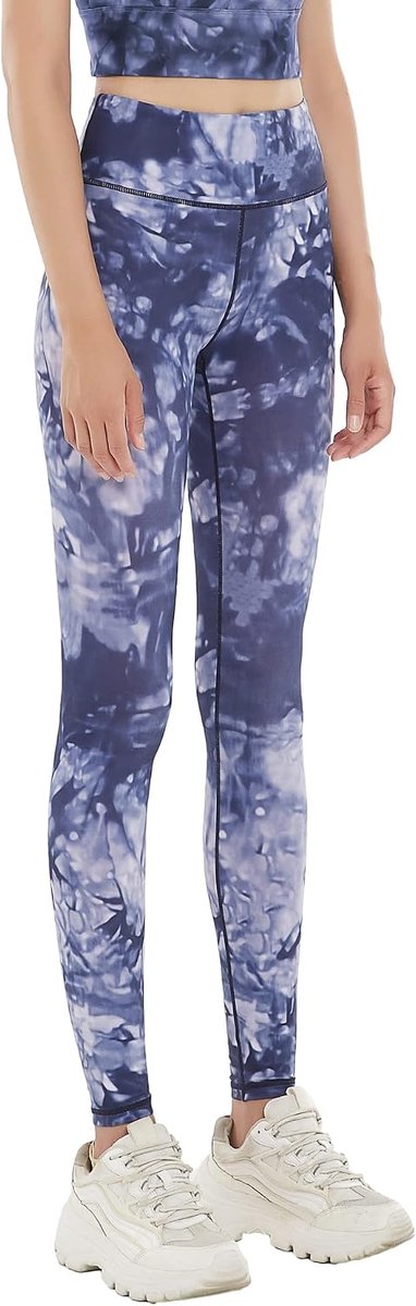 Lange Sportlegging Running Panty Hoge Taille Stretch Fitness Yoga Broek