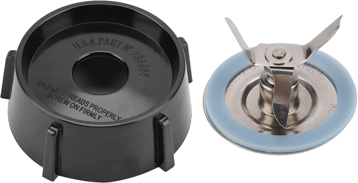 Blender Oster-blendermes Roestvrij Staal, Kunststof Roestvrijstalen Mes met Bodemafdichtingsring Sapcentrifuge Blender-vervangingsset