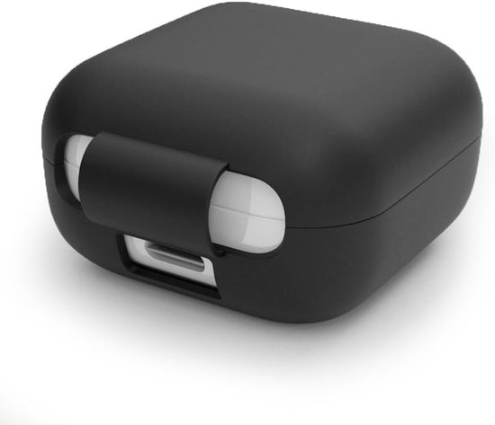 Siliconen Hoes Beschermhoes Omslag voor Samsung Galaxy Buds Pro, Buds Live Hoofdtelefoon in Zwart — afbeelding 3