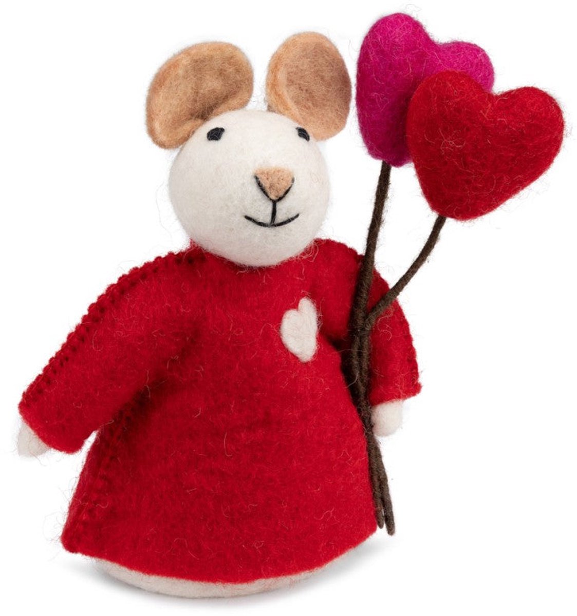 Decoratie Muis -Love is in the Air