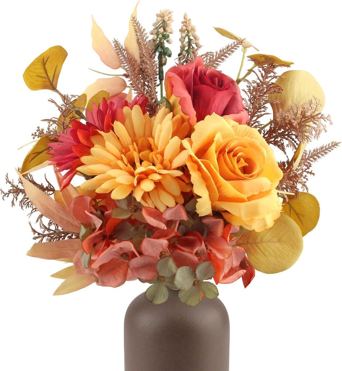 Kunstbloemen set kunstherfstbloemen herfstdecoratie herfstboeket