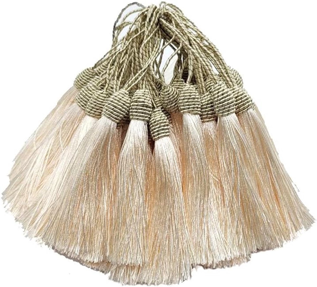 30 stuks kwasten zijdeachtige floss kwasten hangers handgemaakte zachte kwasten decoratieve accessoires voor bladwijzers, sieraden maken, souvenir, oorbellen, doe-het-zelf handwerk, 13 cm
