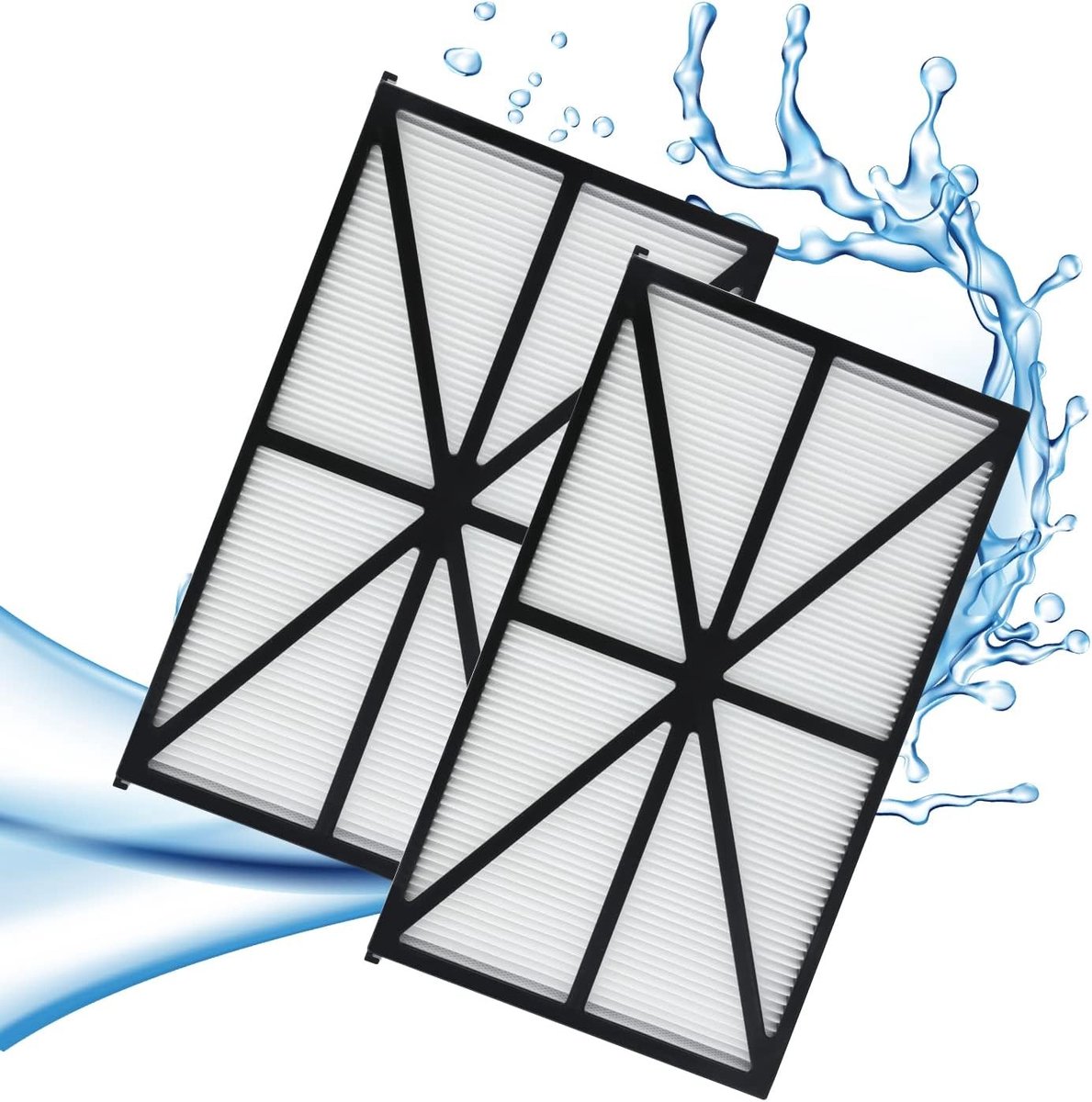 Effectieve Filtercartridges voor Zwembadreinigers - Geschikt voor Hayward Tiger Shark en Aqua Vac Robotfilters - 2 Stuks