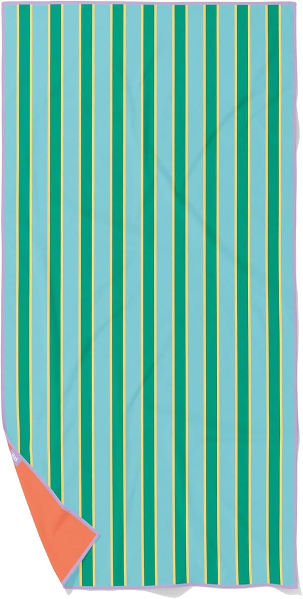 - Strand-/zwembadhanddoek voor kinderen met spel - microvezel, ultrasneldrogend, zandvrij - compact en licht (ganzenspel, M - 140 x 70 cm)