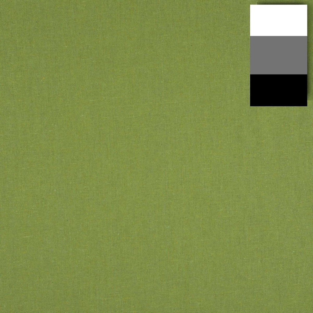 Stoffen achtergrond 2,85 x 6 m olijfgroen