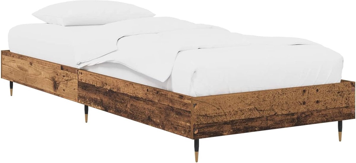 houten constructie Rechthoekig modern ontwerp 80 x 200 cm Oud hout