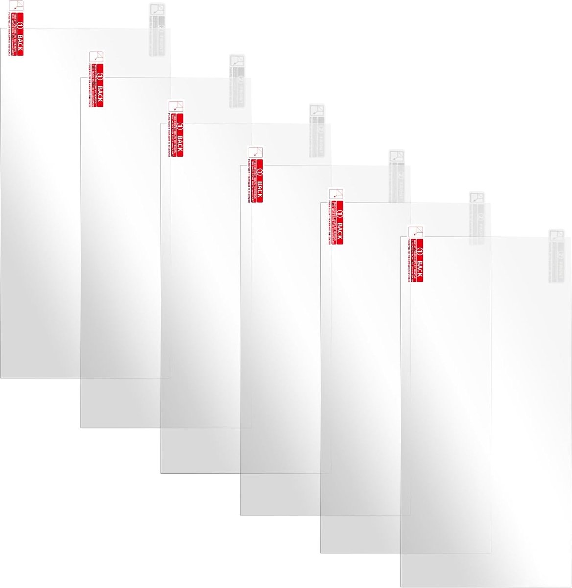 6 stuks displaybeschermfolie voor Mars 4/Mars 4 Ultra/Mars 5 Ultra