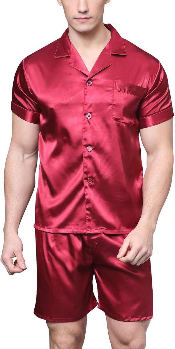 pyjamaset met korte mouwen voor heren