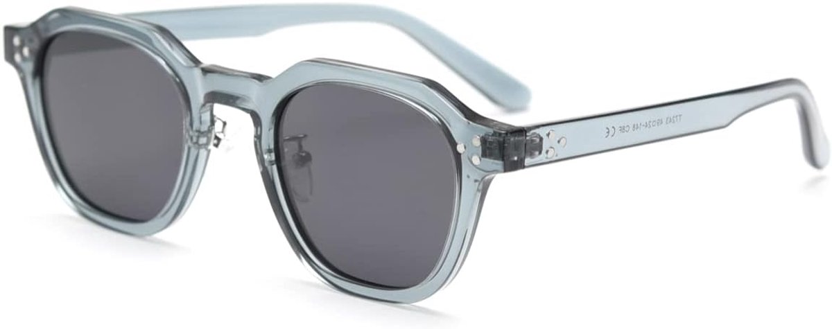 Zonnebril vrouwen TR90 montuur zonnebril polygon mannen retro glazen