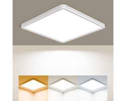 slochi Lamp met bewegingsmelder voor binnen, led-plafondlamp met bewegingsmelder, slanke plafondlamp met bewegingsmelder, voor balkon, bergruimte, garage, kelder, hal, trappenhuis, hal