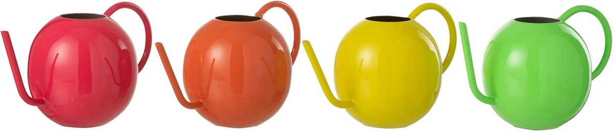 Gieter rond - ijzer - mix - set van 4
