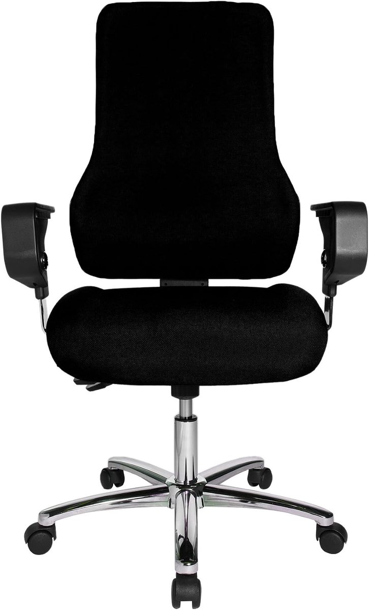 Bureaustoel Top Point SY Deluxe incl. armleuningen zwart