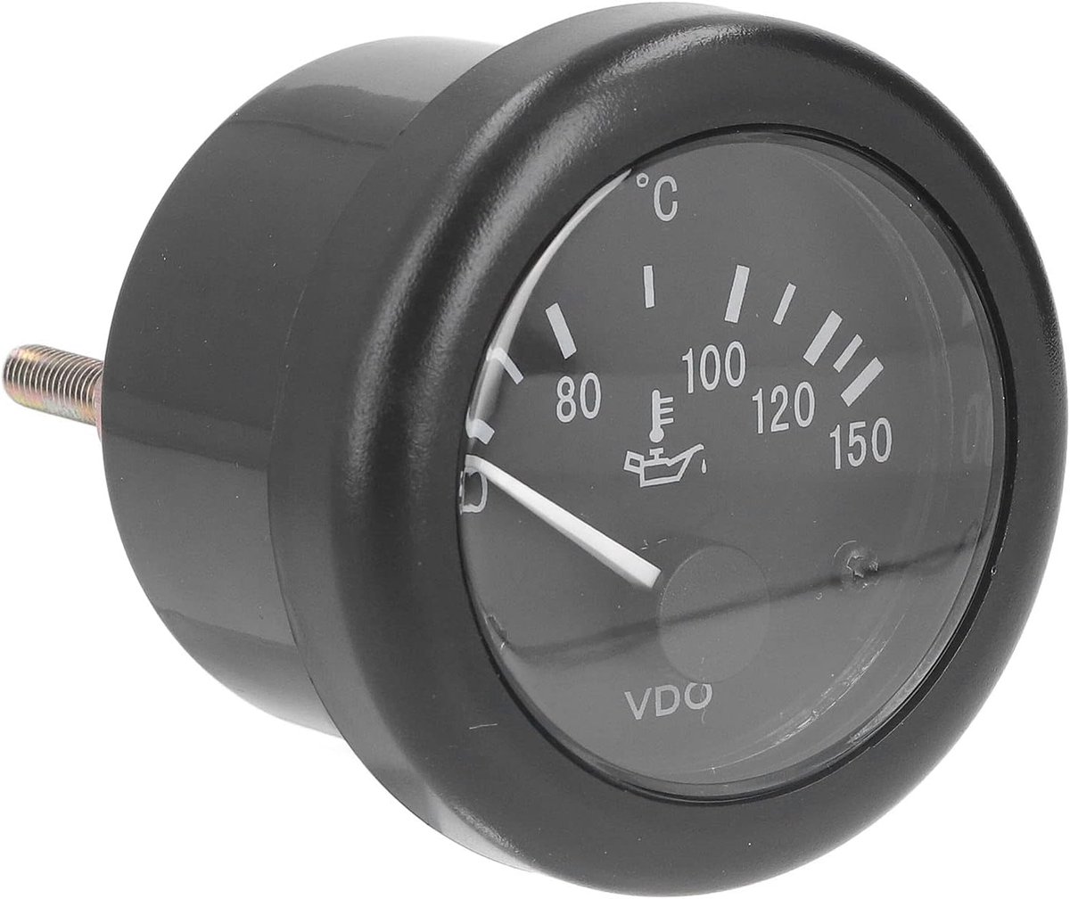 Temperatuurmeter 52mm - Mechanisch - 122-302°F bereik - ABS - Voor auto en vrachtwagen