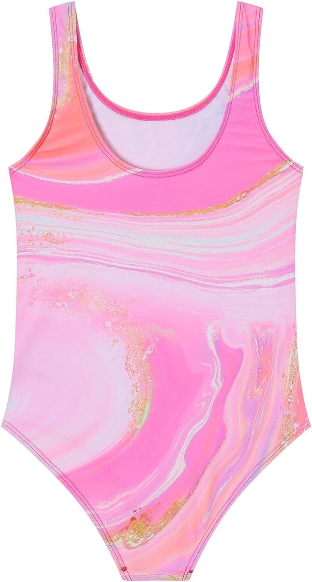 Badpak voor meisjes, comfort, eendelige badmode, elastisch, sneldrogend, badpak voor meisjes