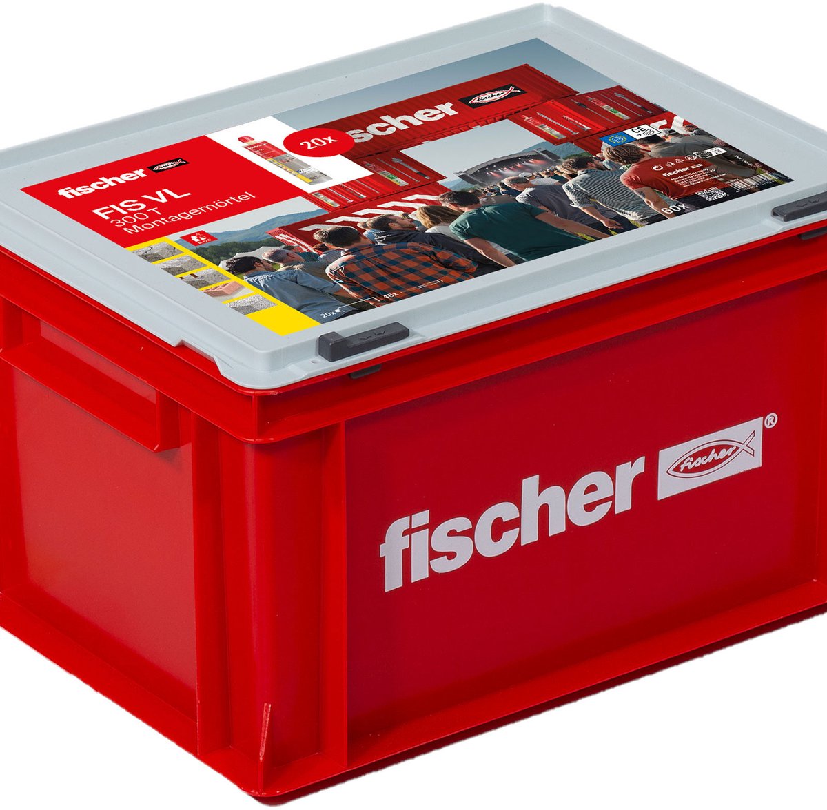 Fischer FIS VL 300 T - Montagemortel - Verlengde Verwerkingstijd - In Ambachtelijke Koffer
