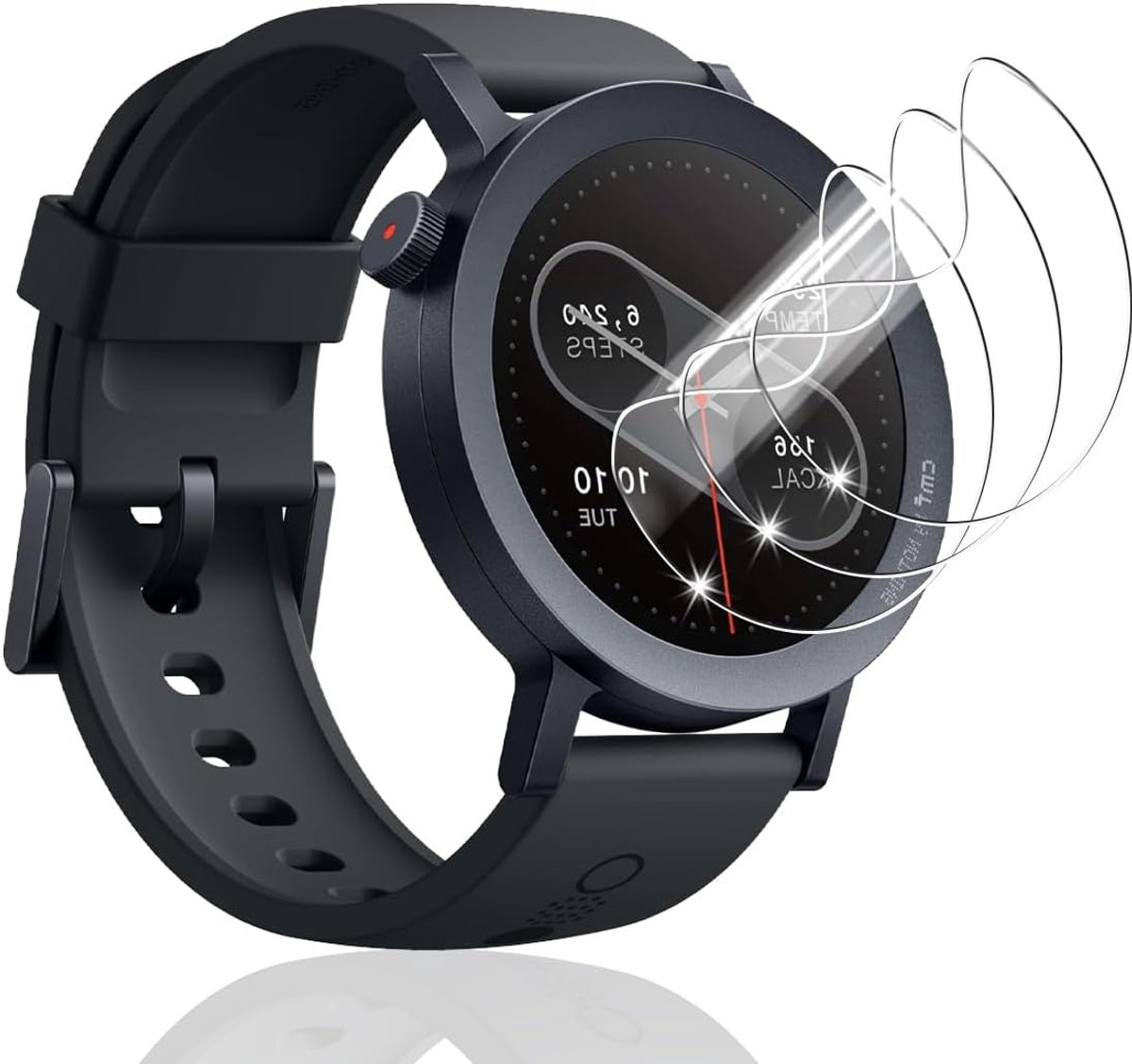 3 stuks displaybeschermfolie voor Nothing CMF Watch Pro 2 [geen gehard glas], volledige afdekking, krasbestendig, luchtbelvrij, HD heldere folie voor Nothing CMF Watch Pro 2