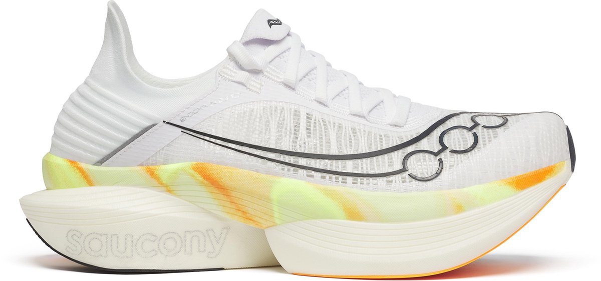 Saucony Endorphin Elite 2 Hardloopschoen /PEEL Wit