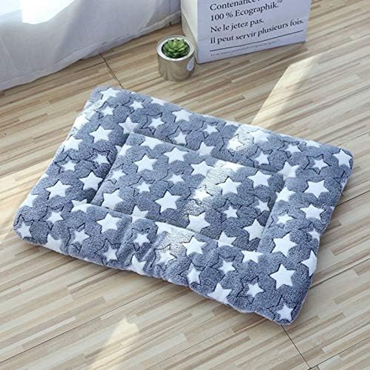 Matten Hondenbedden, dikke dekens for huisdieren in de winter, cartoon kennels for huisdieren, warme slaapmatten for honden met katoenen quilts Honden bed
