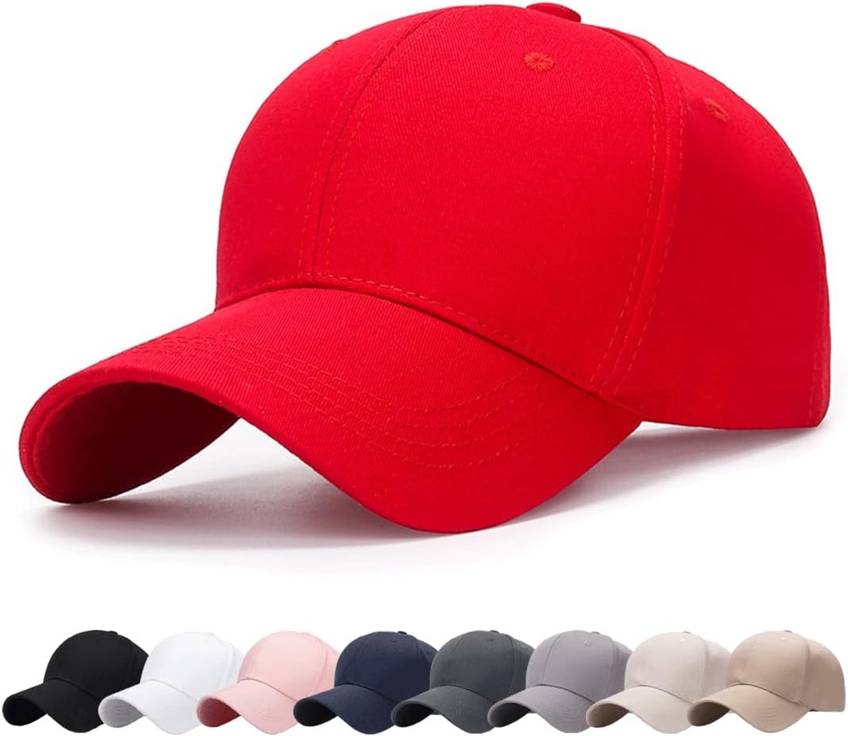 Honkbalpetten, zomermuts, baseballpet, uniseks, katoen, hiphop-hoeden, zomer, verstelbaar, casual, capuchon, ademend