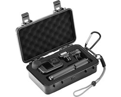 Case voor Gopro Hero 13/12/11/10/9 Media Mod/Volta/Light Mod, Wasterproof Organizer Travel Storage Case voor Go Pro Hero met 2 Batterijen Accessoires