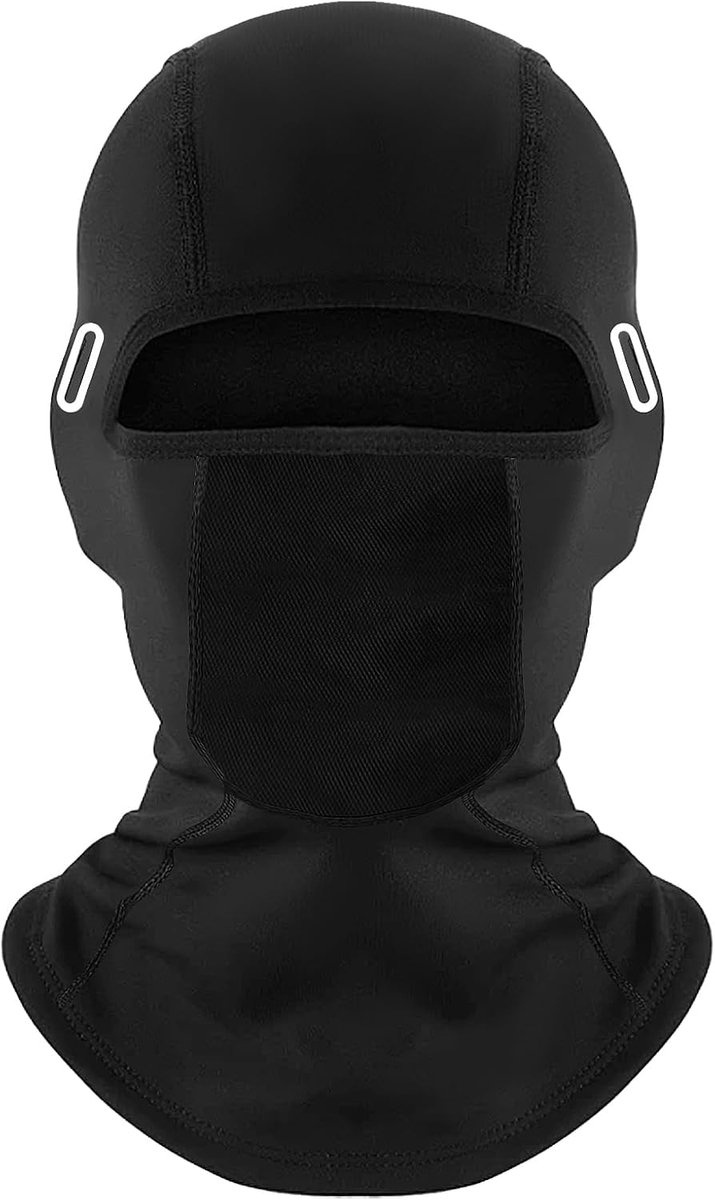 Bivakmuts, winter, balaclava, winddicht, warm, dun, ademend, stormmasker, lange uitvoering met fleecevoering, ultrazacht skimasker voor motorfiets, outdoor, lichte balaclava, voor heren en