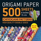 Origami Paper 500 sheets Chiyogami Designs 6 15cm Tuttle Origami Paper Origami Sheets Printed with 12 Different Designs Instructions for 8 Sheets Printed with 12 Different Designs