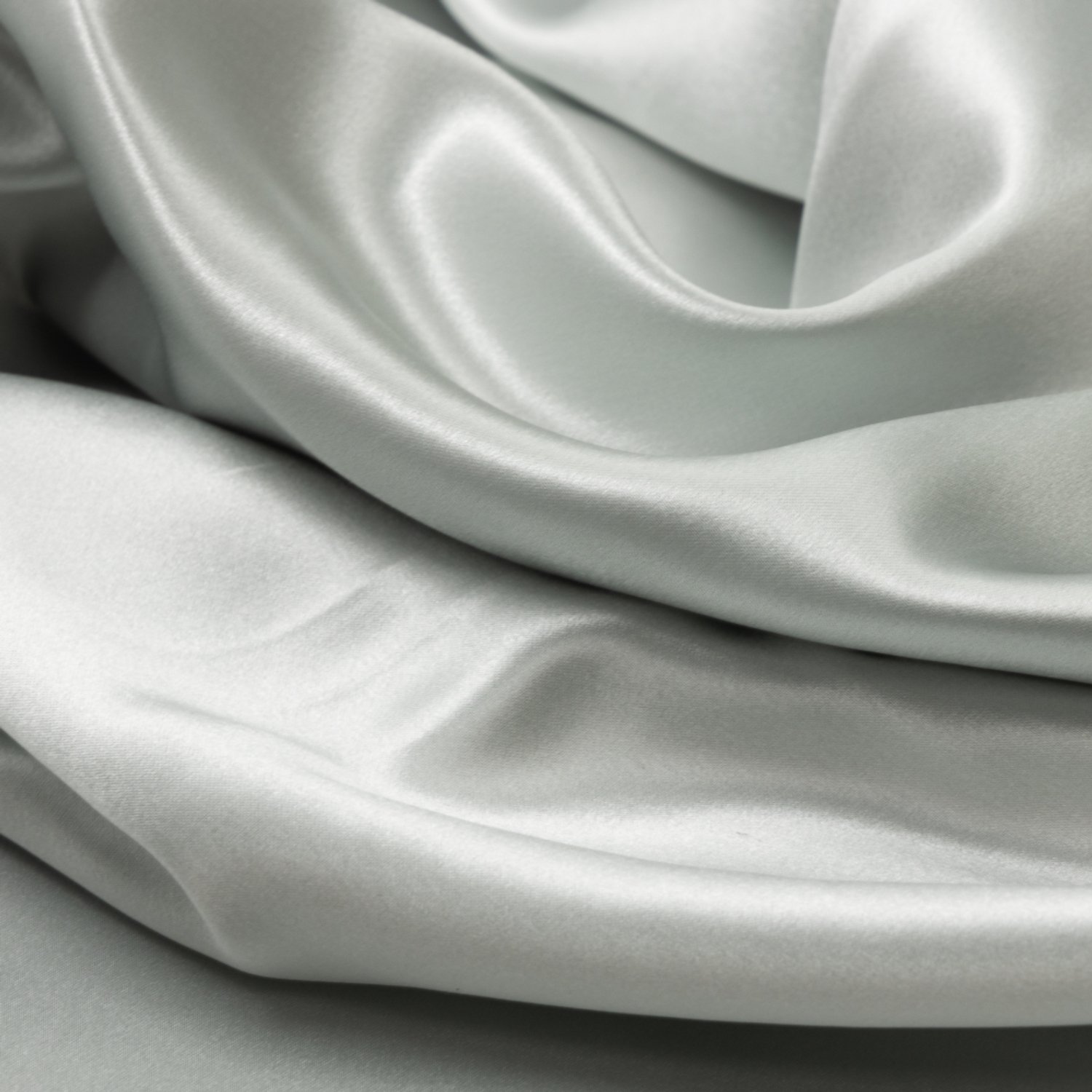 Silk Heaven 2x Zijden Kussensloop 45x65cm Maanlicht Ritssluiting 22 Momme - Kussensloop set - Luxe Silk Kussensloop 100% moerbei zijde - Zijde kussensloop - Silk Heaven - 45x65cm (voor ergonomische kussens 40x60cm) / Ritssluiting Zilver
