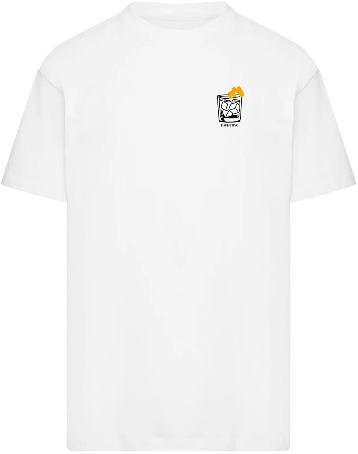 T-shirt Mister Tee L’aperitivo Wit