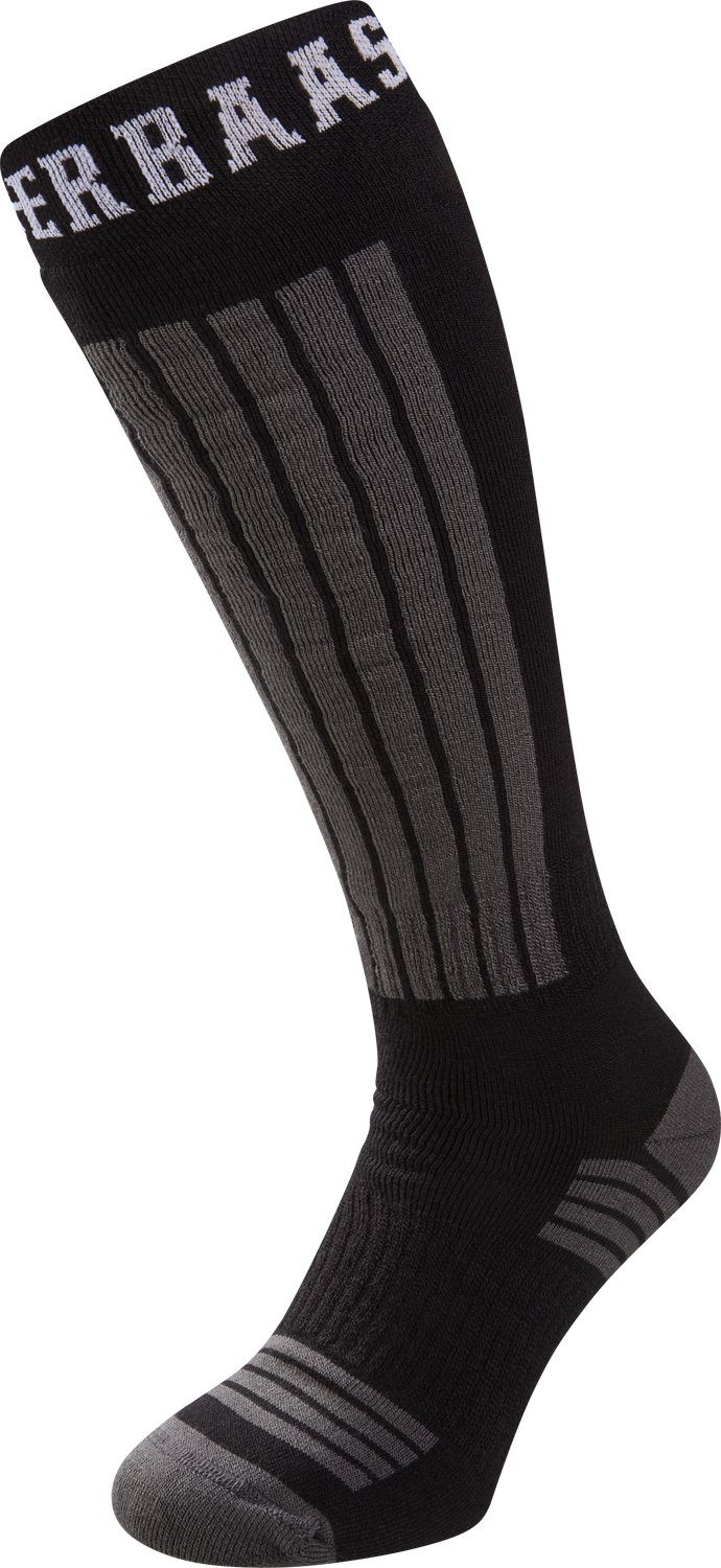 Poederbaas Ski Socks 2-pack Zwart