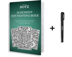 Algemeen Dot Painting Kleurboek | Dot painting | Oh My Dotz | Dots stippen | Diamond painting & Schilderen op nummer alternatief | Happy hobby