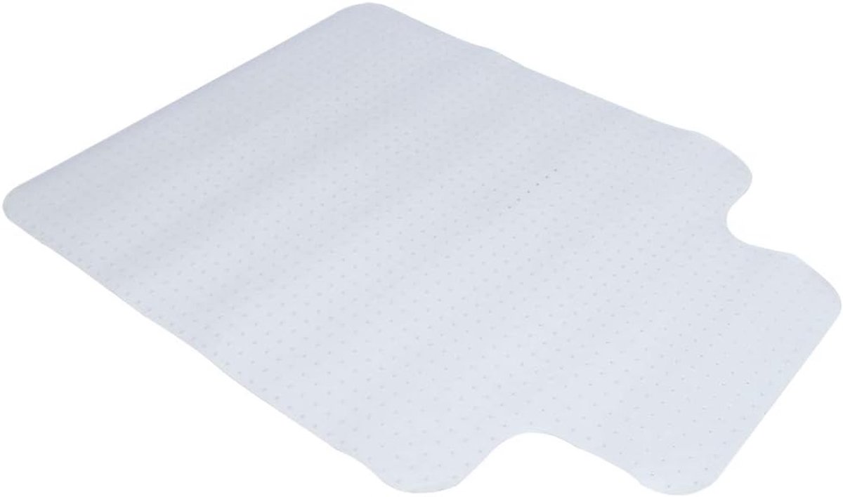 Stoelmat Transparant PVC T-vorm Bezaaid Antislip