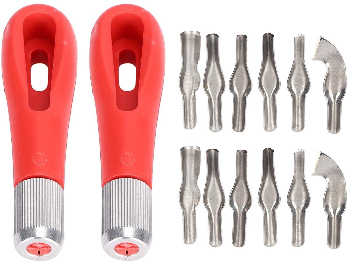 6-in-1 Houtbewerkingsset met Snijgereedschappen