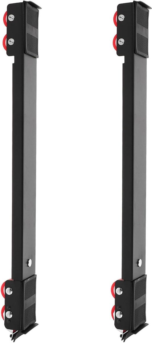 2 Stuks Verstelbare Rvs Wasmachine Onderstel Met Antislip Wielen Mobiele Rolstandaard Voor Wasmachine Droger Koelkast Meubelverplaatsing Belastbaar Stabiel
