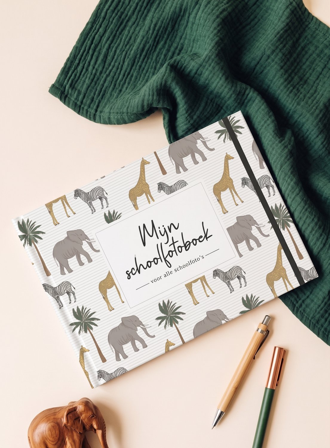 Fyllbooks Mijn schoolfotoboek - Jungle & Regenboog - Voordeelset