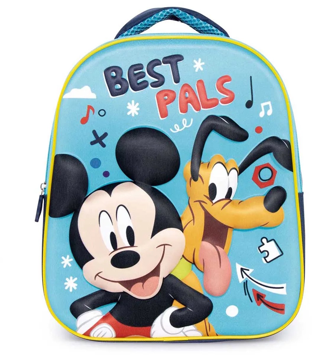 Arditex Mickey Mouse 3d 26x32x10 Cm Rugzak Blauw Kinderen