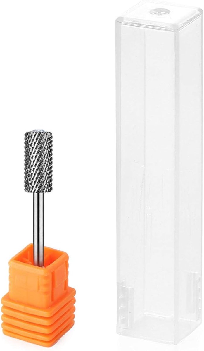 JCMaster Professionele nagelboor versierd met kristal voor het verwijderen van acrylnagels, gelnagels, 3/32" universele maat, uitstekend snijvermogen, voor nagelverzorging en nagelkunst, grof