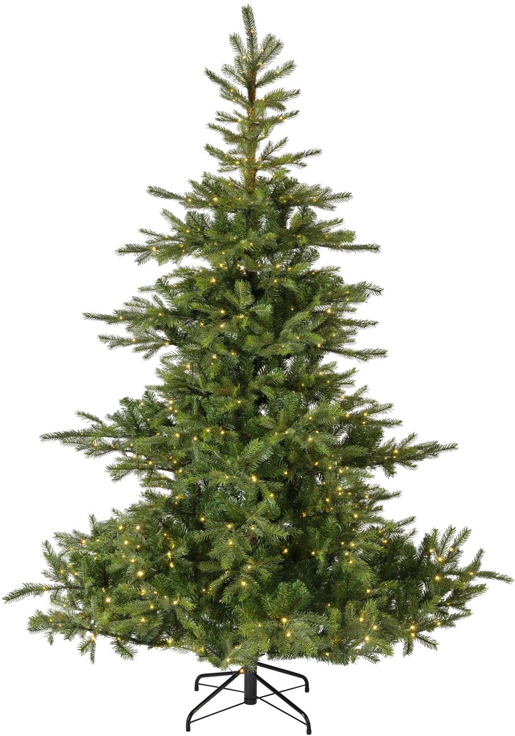 Everlands Grandis Fir Kunstkerstboom - Kerstboom - 210 cm - 550 LED