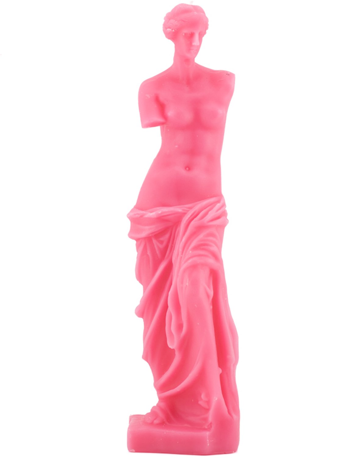 Kaars Venus standbeeld roze