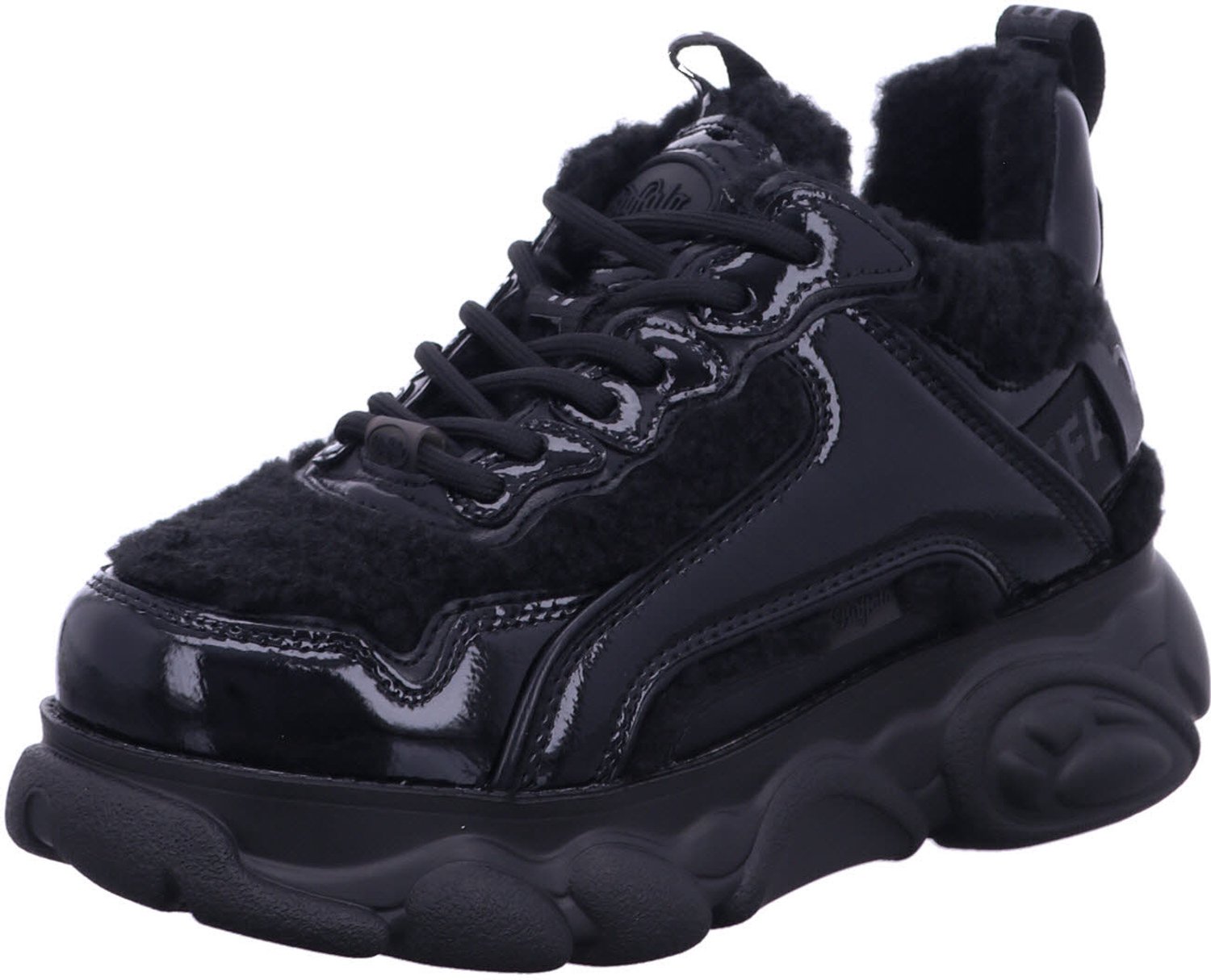 Buffalo dames sneakers zwart maat 40