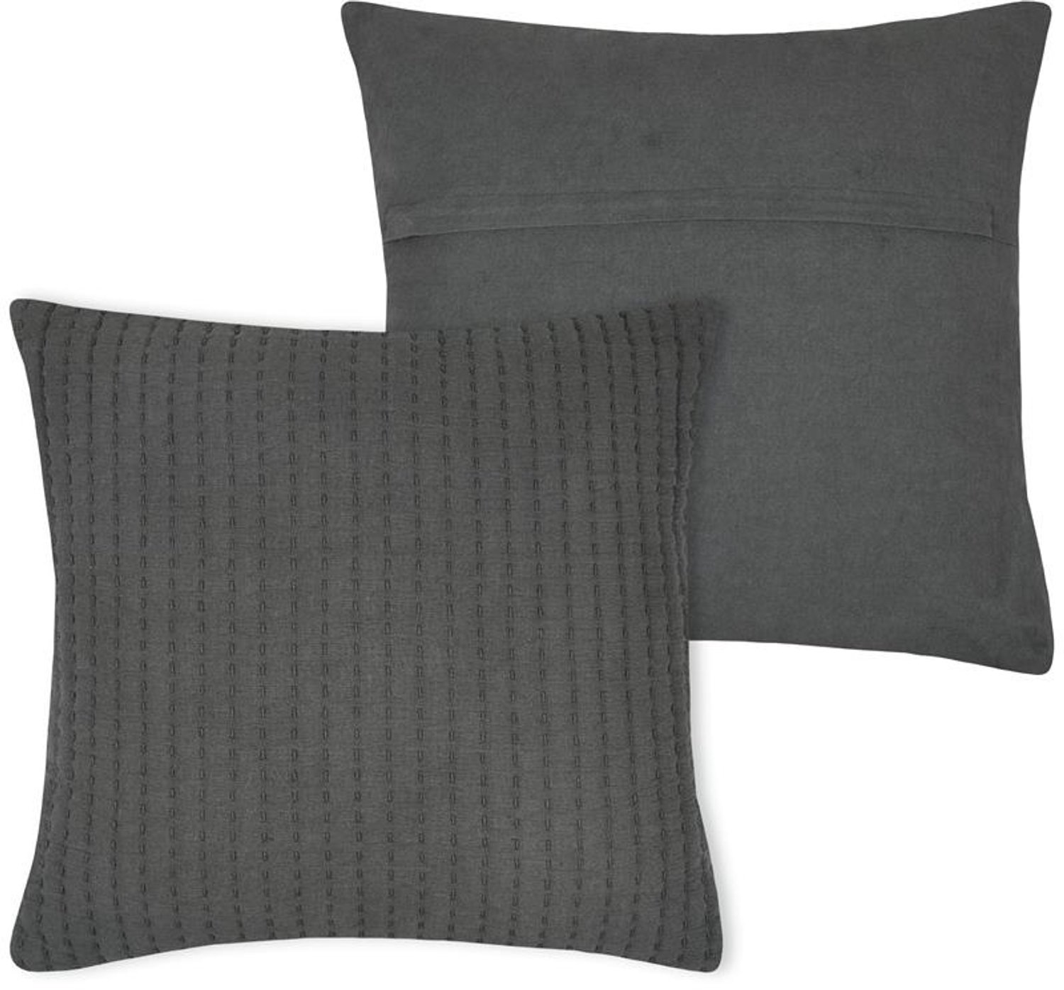 STOF - Sierkussen - Decoratieve kussen TINA, 45 x 45 cm - antraciet