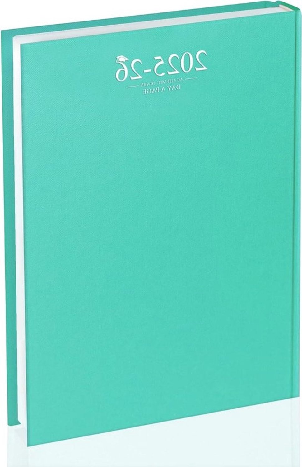 Academisch dagboek A4 - Studentenplanner - Studiejaar Plannen - Dagpagina-indeling - A4 - Blauw