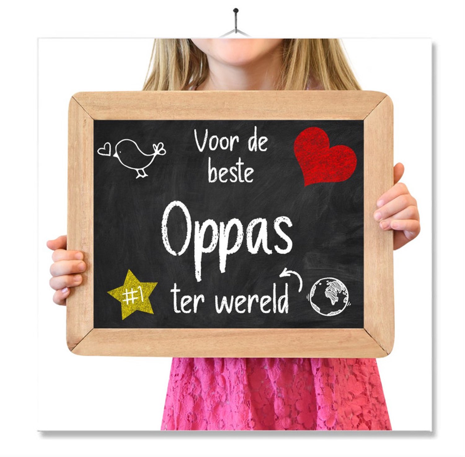 MC Living Tegel Met Opdruk | Verjaardag kado | Toilet WC | Voor de beste oppas ter wereld Ontwerp 2
