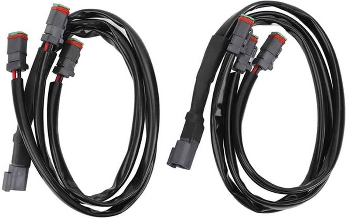 Bedradingsadapter met kabelboomsplitter en verlengingskit - Hittebestendige Duitse DT DTP connectoren - Universeel (3-in-1)