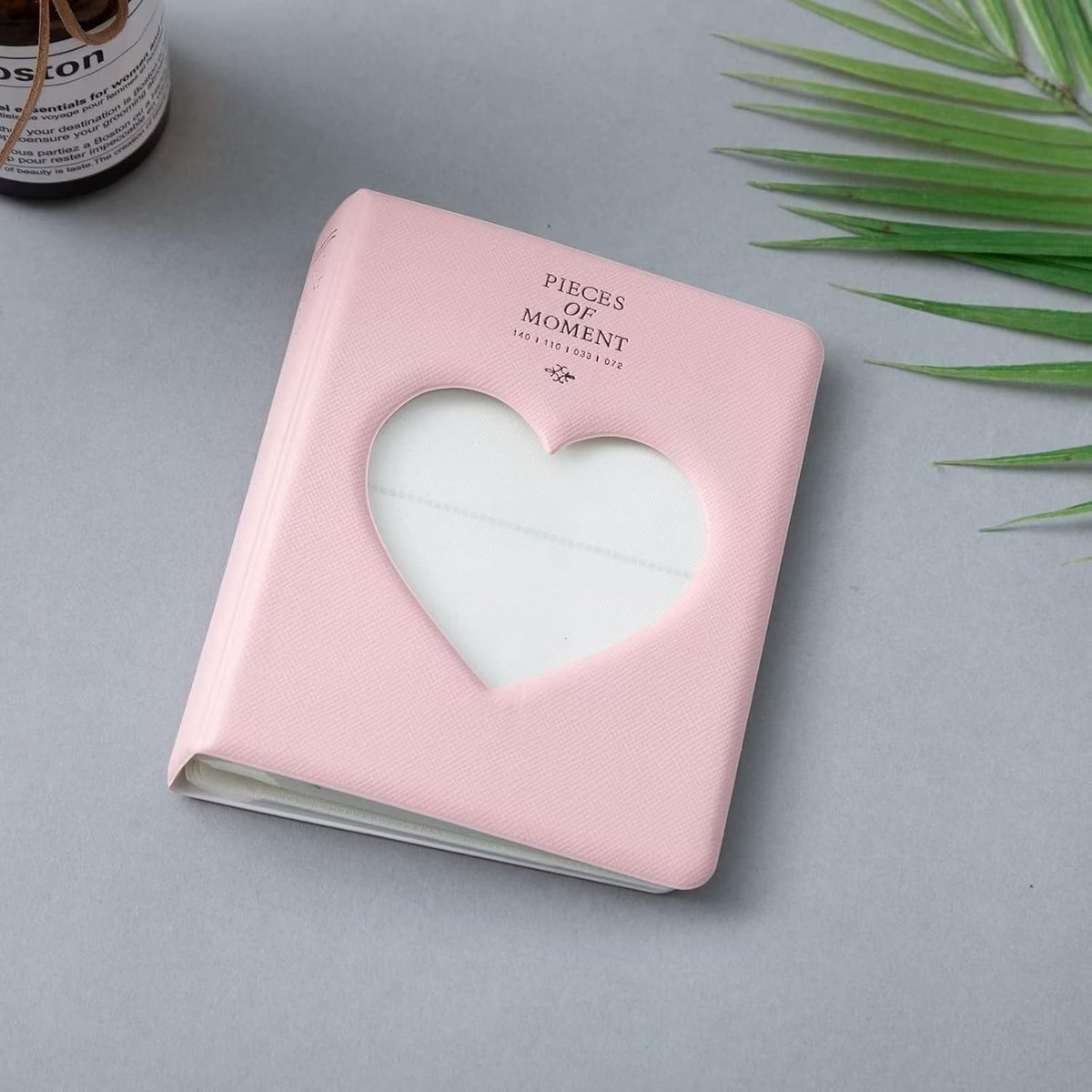 Mini Foto Album 3 Inch met 64 Pockets, Kpop Foto Kaart Houder, Ideaal voor Fujifilm Instax Camera - Roze, Compact en Handig voor Verzamelingen