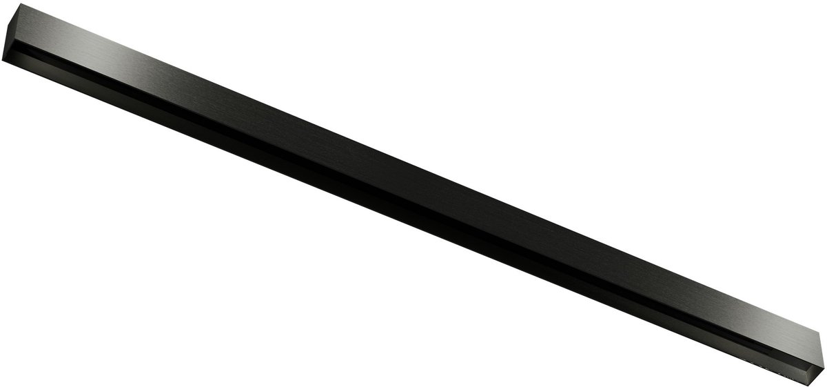INFINITUS eenfase (1F) trackrail van 1,2 meter in staal, grijs, 220-240V, inclusief montageaccessoires