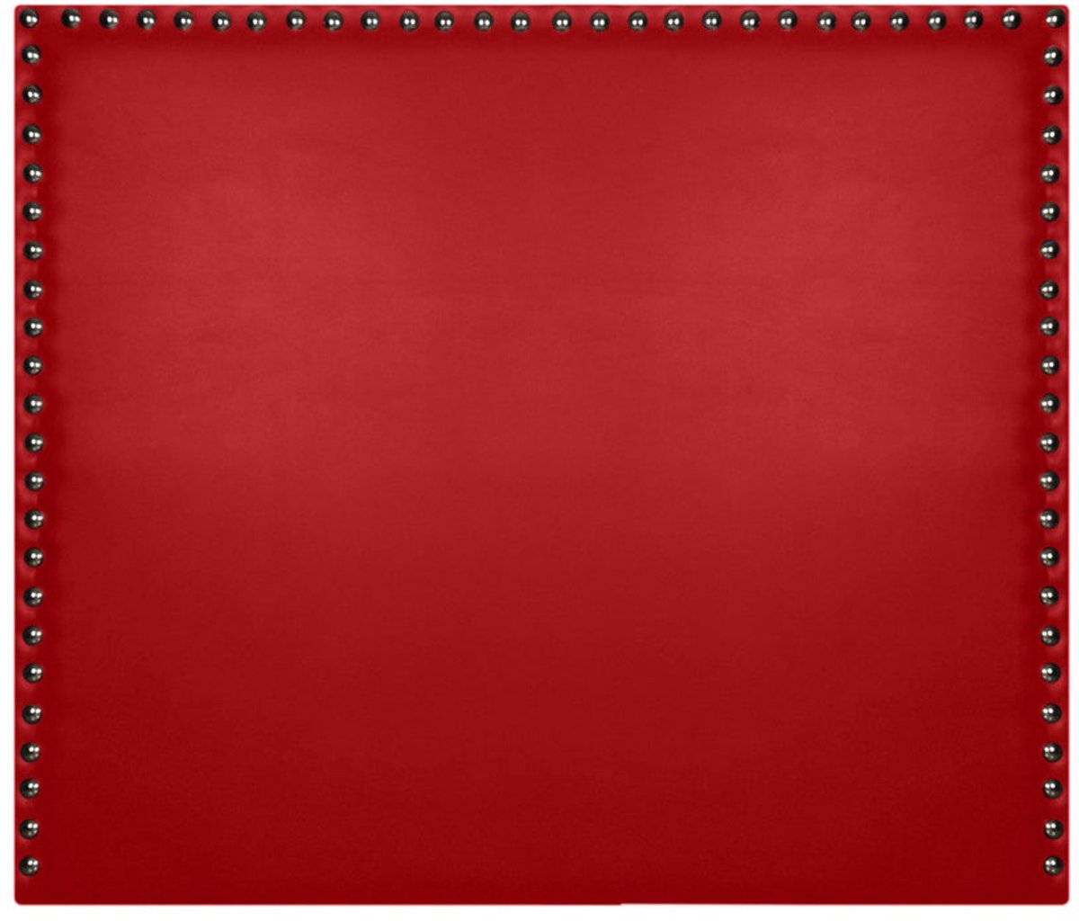 HOOFDBORD LIRIO KUNSTLEER ROOD 90